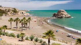 Zona del Peñón del Cuervo, en Málaga.