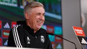 Carlo Ancelotti en rueda de prensa