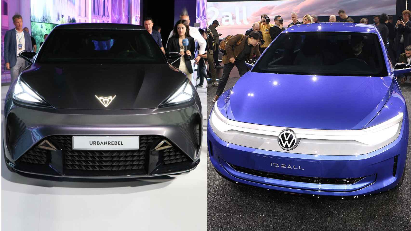 Cupra Raval vs. Volkswagen ID.2: así son estos coches eléctricos de 25.000 euros para 2025