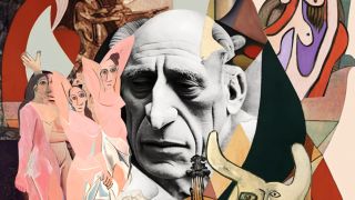 Ilustración de retrospectiva de Pablo Picasso