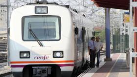 Imagen de archivo de un tren en la estación