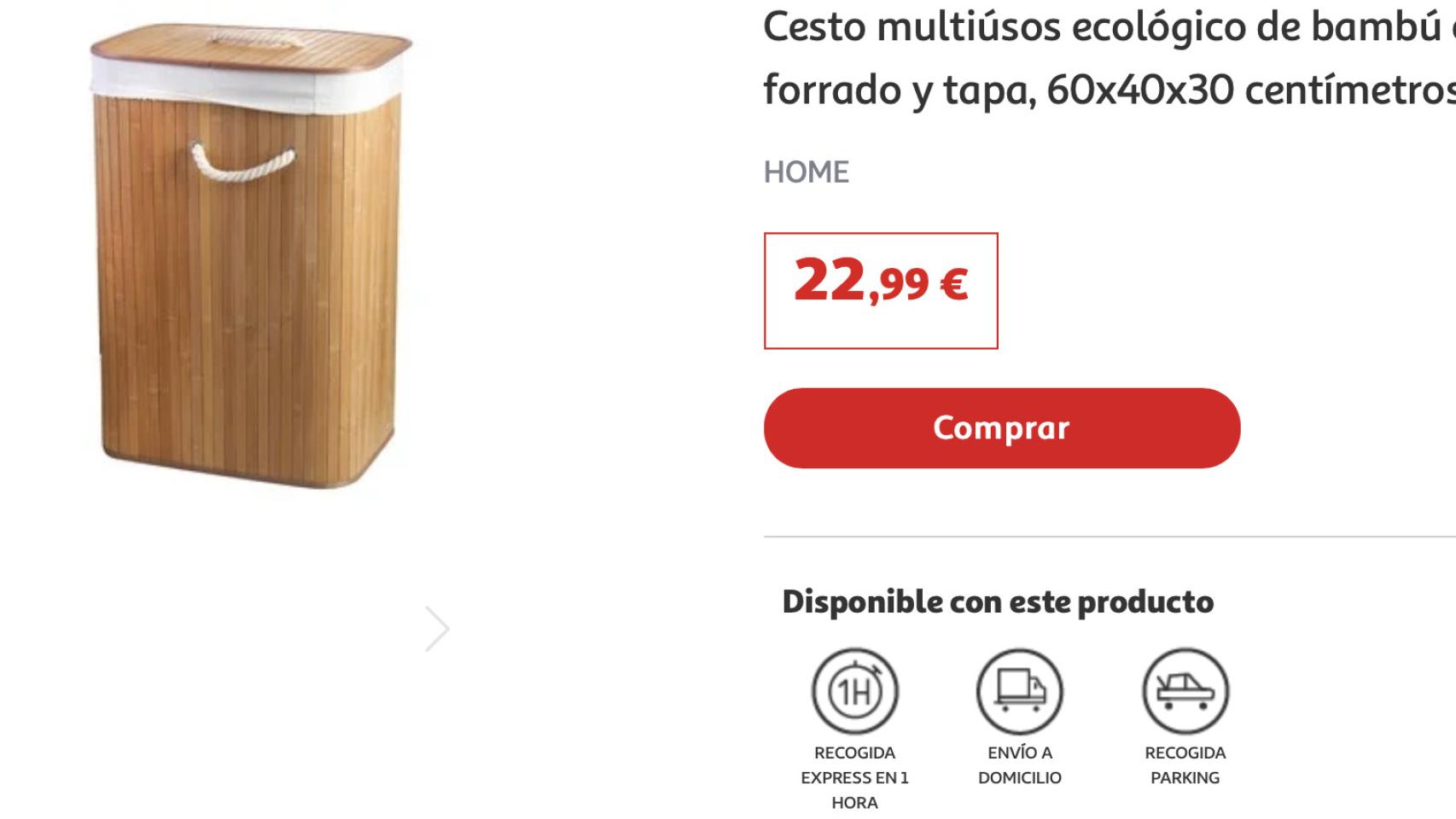 El bombazo de Alcampo: el nuevo multiusos ecológico de bambú, disponible 22,99 euros