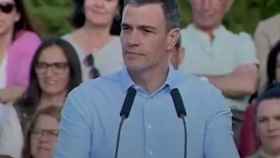 Interrumpen a Pedro Sánchez durante un acto del PSOE en Segovia de cara a las elecciones municipales