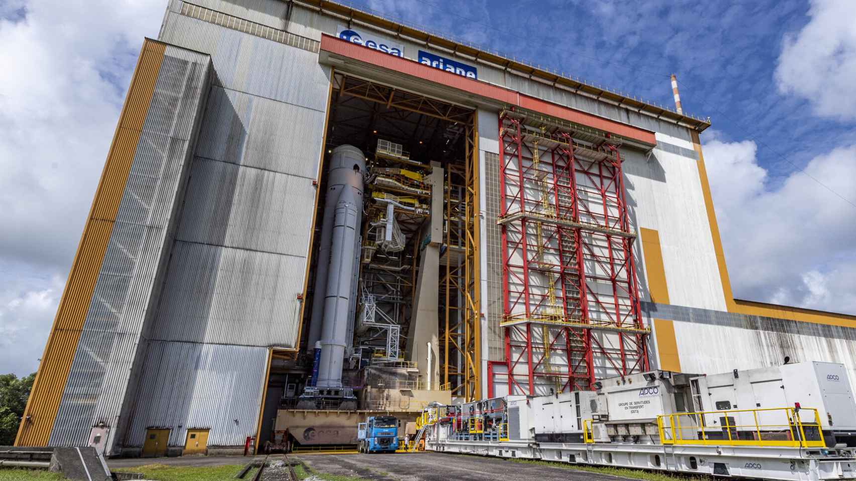 Cohete Ariane 5 con el Juice a bordo