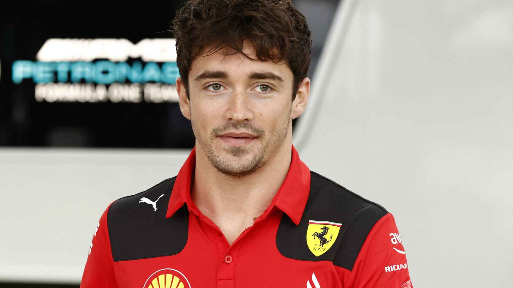 Charles Leclerc, durante el Gran Premio de Australia.