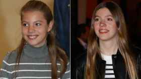 El antes y después de la sonrisa de la infanta Sofía.