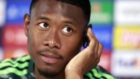 David Alaba, en rueda de prensa