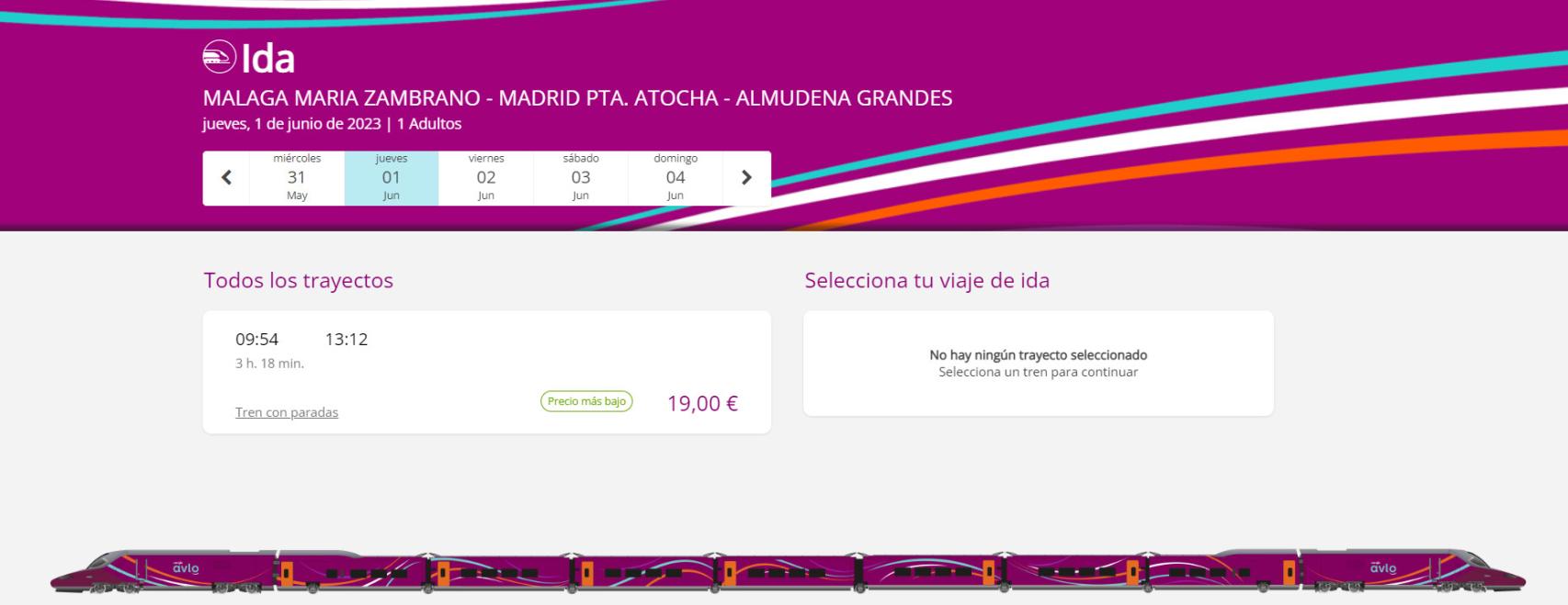 Renfe Ya Vende Los Billetes Del AVLO, Su AVE 'low Cost' Málaga-Madrid