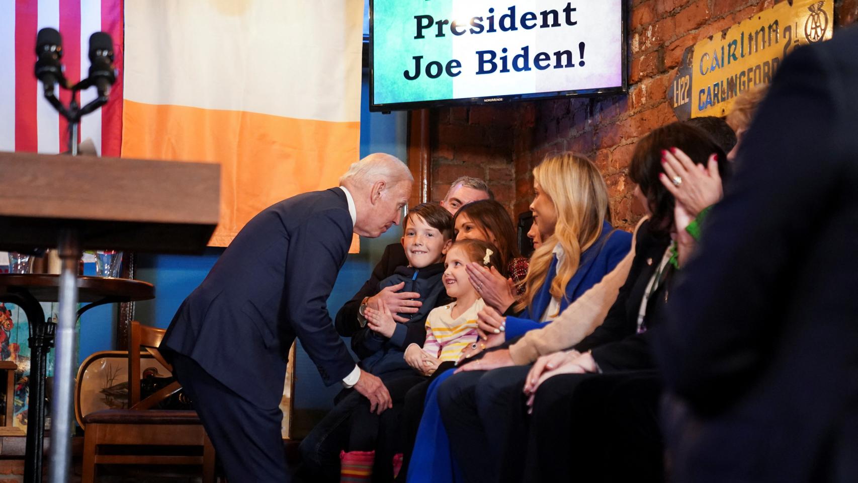 US President Joe Biden visits Ireland.