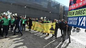 Protestas contra Pedro Sánchez en Burgos