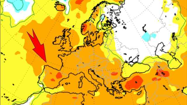 Anomalías de calor previstas para este verano en España. Severe-weather.eu.