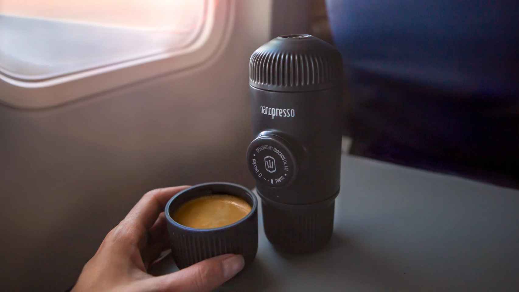 Las cápsulas Nespresso en todas partes con esta ingeniosa cafetera portátil