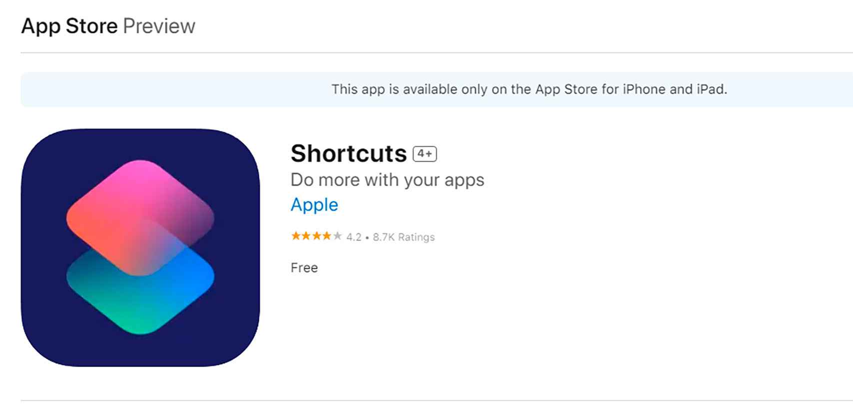 Thanks to the shortcuts we have the  extension available for ChatGPT