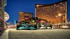 Recreación del Gran Premio de Las Vegas.