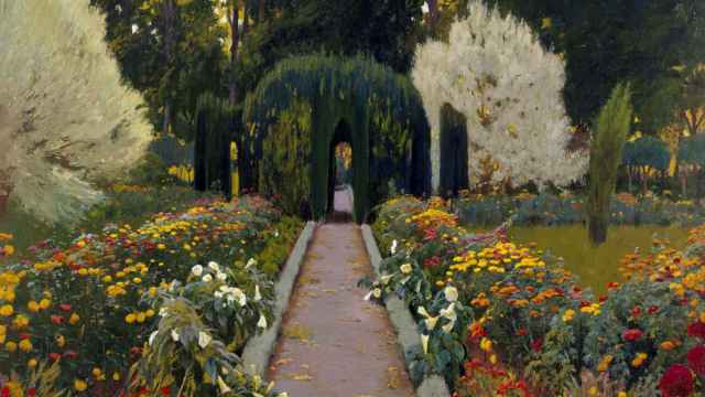 Santiago Rusiñol: 'Jardín de Aranjuez. Glorieta II'. 1907. © Museo Reina Sofía