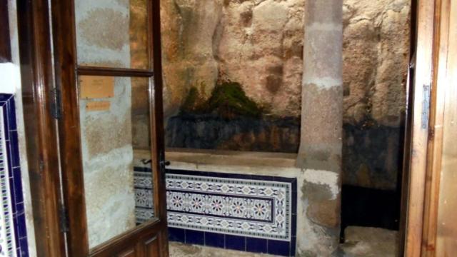 'Mikvé' en el interior de la Hostería Real de Zamora