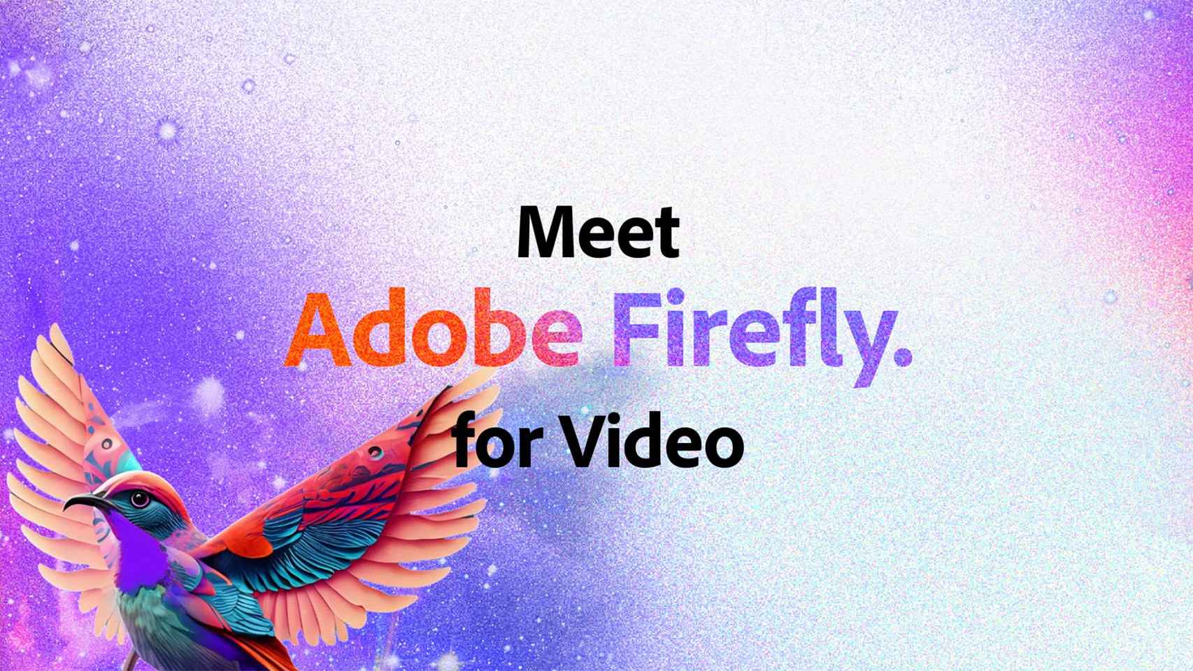 Firefly de Adobe llega al vídeo para crear magia