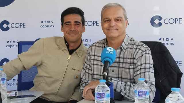 Alberto Herrera y Ramón García, el pasado viernes en el programa Herrera en Cope