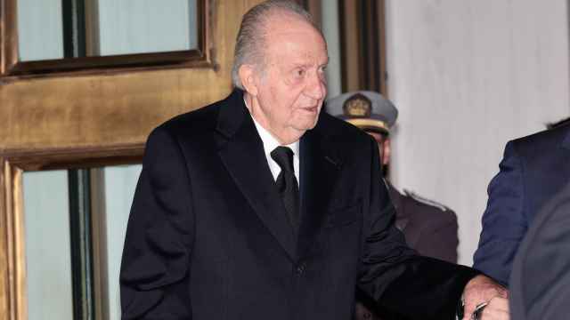 El rey Juan Carlos en Atenas el pasado mes de enero.