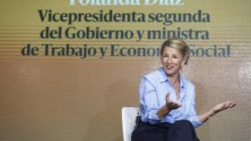 La ministra de Trabajo y Economía Social y vicepresidenta del Gobierno, Yolanda Díaz.