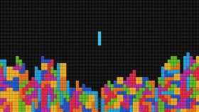 Una de las pantallas del Tetris.