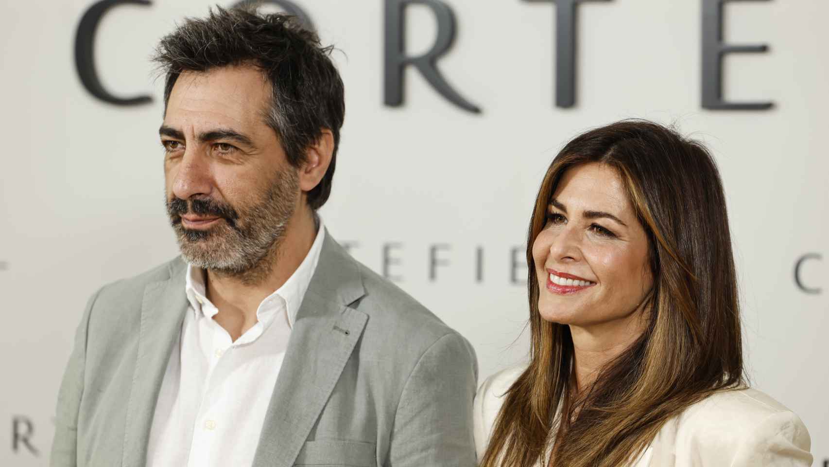 Juan del Val y Nuria Roca han trabajado juntos en la nueva campaña de Cortefiel.
