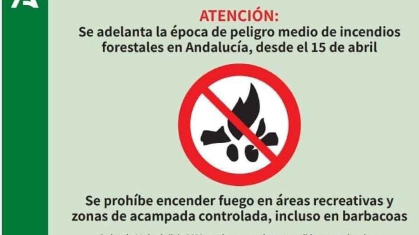 No hagas barbacoas en Málaga: la temporada de incendios forestales se ha adelantado
