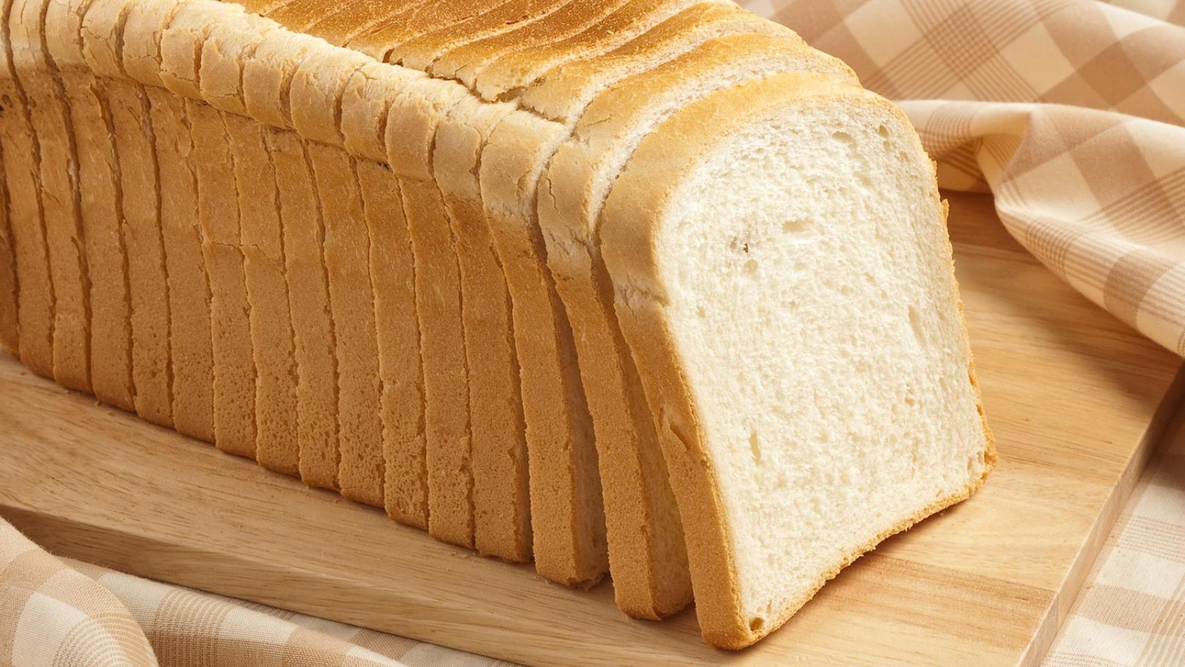 pan de molde con corteza especial tostada