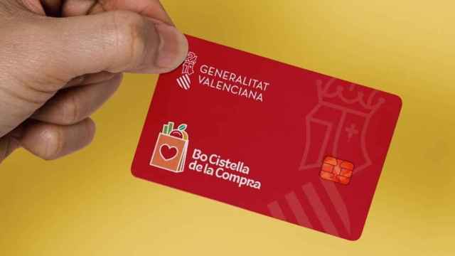 Así es la tarjeta emitida por la Generalitat Valenciana.
