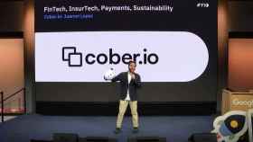Juanmi López, en una presentación de Cober.io