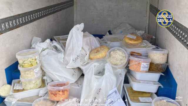 La Policía intercepta 113 kilos de alimentos en mal estado para la Feria de Abril