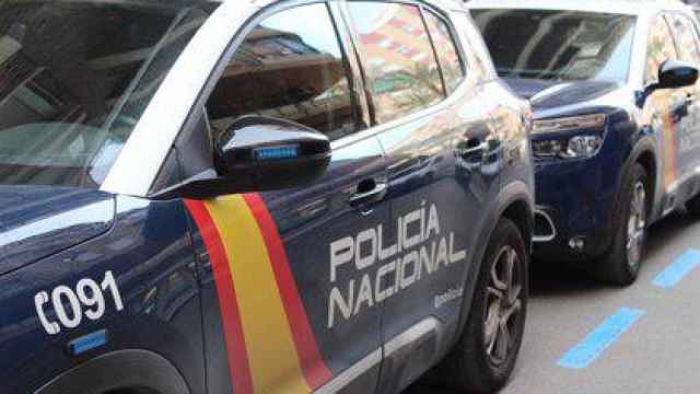 Un coche de la Policía Nacional de Ponferrada