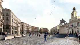 Así será la Puerta del Sol de Madrid completamente peatonalizada
