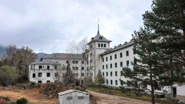 Sanatorio de la Barranca desde el exterior.