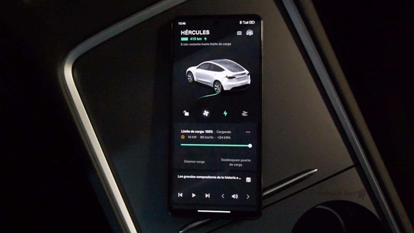 Tesla app