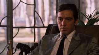 Al Pacino interpreta a Michael Corleone en 'El Padrino', película dirigida por Francis Ford Coppola