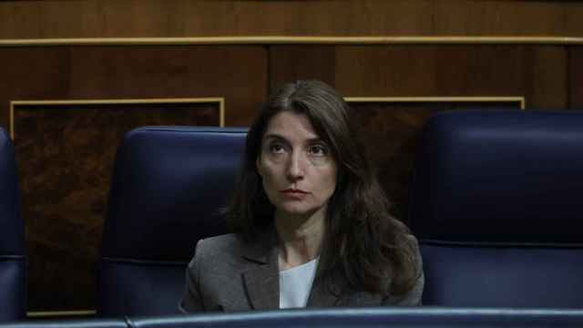 La ministra de Justicia, Pilar Llop, el pasado jueves en el Congreso./