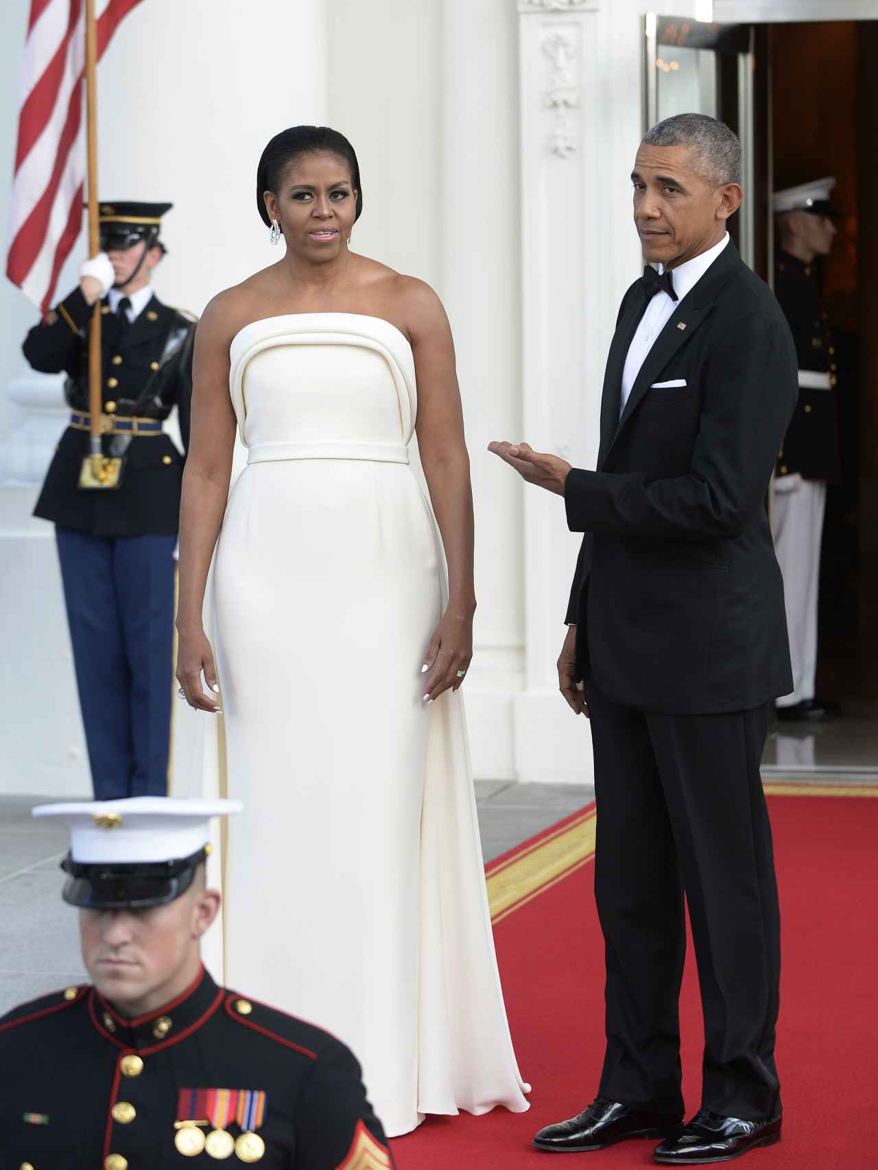 Michelle y Barack Obama en 2016.