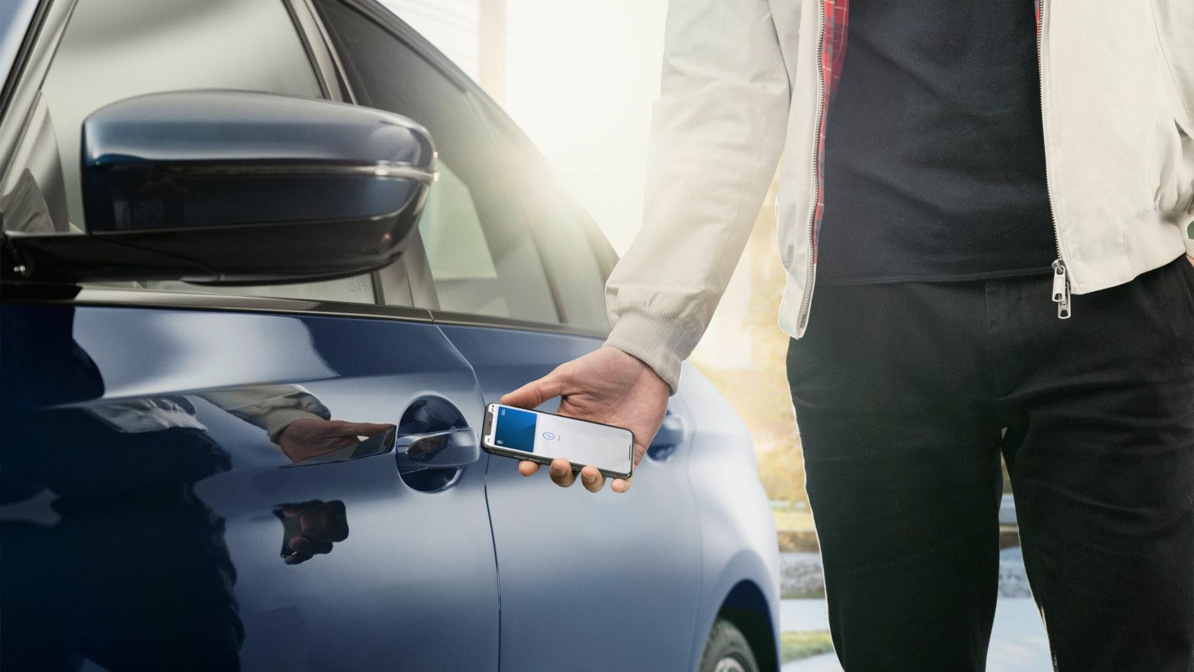 La llave digital para coches hasta ahora era compatible sólo con los iPhone