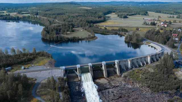 Central hidroeléctrica en Suecia.