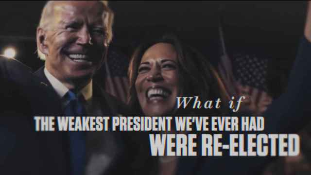 Captura de pantalla del vídeo que los republicanos han creado con inteligencia artificial para contestar a Biden.