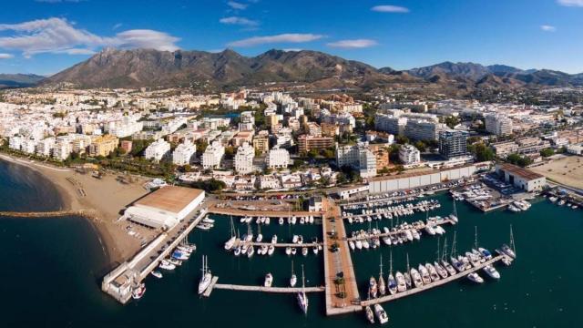 Vistas de la ciudad de Marbella.