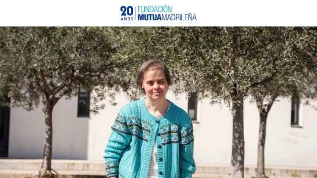 María José, de 54 años, tiene síndrome de Down y participa en el programa Actívate, de Down Madrid y Fundación Mutua Madrileña.