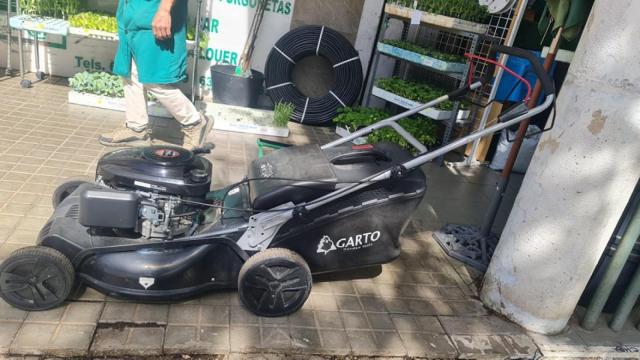 Cortacésped robada en Gamar