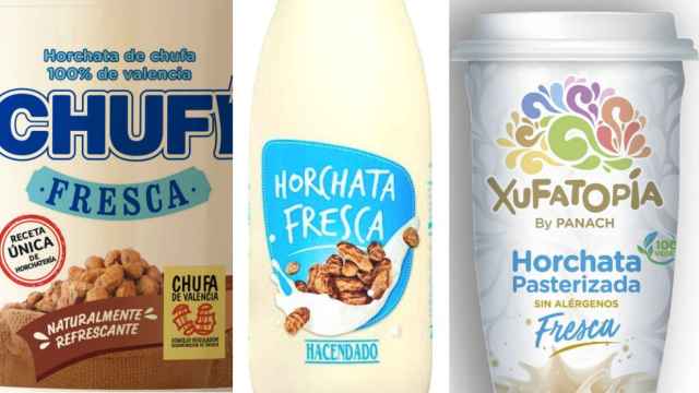 Los productos que Mon Orxata demandó por publicidad engañosa.