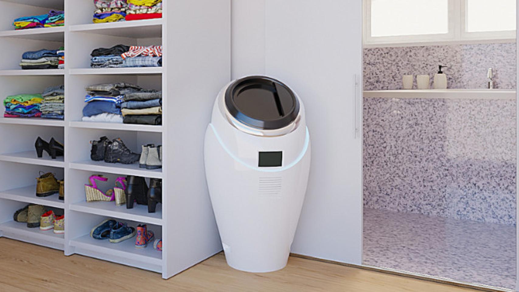 Eeva, la futurista lavadora y secadora portátil que ahorra energía que  parece sacada de WALL-E