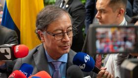 El presidente de Colombia, Gustavo Petro, en Madrid.