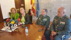La delegada del Gobierno en Castilla y León, Virginia Barcones, informa sobre el presunto delito de odio cometido en Segovia