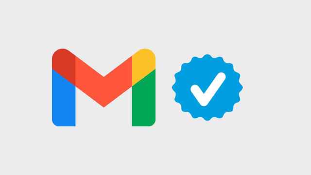 Gmail y el logo de verificación.