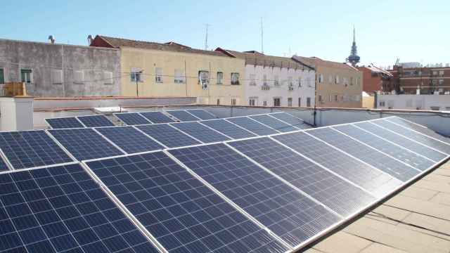 Planta de autconsumo solar de Iberdrola en una comunidad de vecinos de Madrid